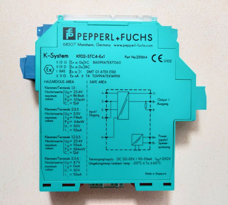 P+F Safety Barrier KCD2-SOT-EX1.LB